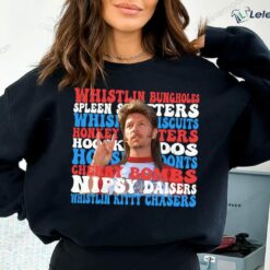 Joe Dirt Whistlin Bungholes No Spleen Splitters Whisker Shirt