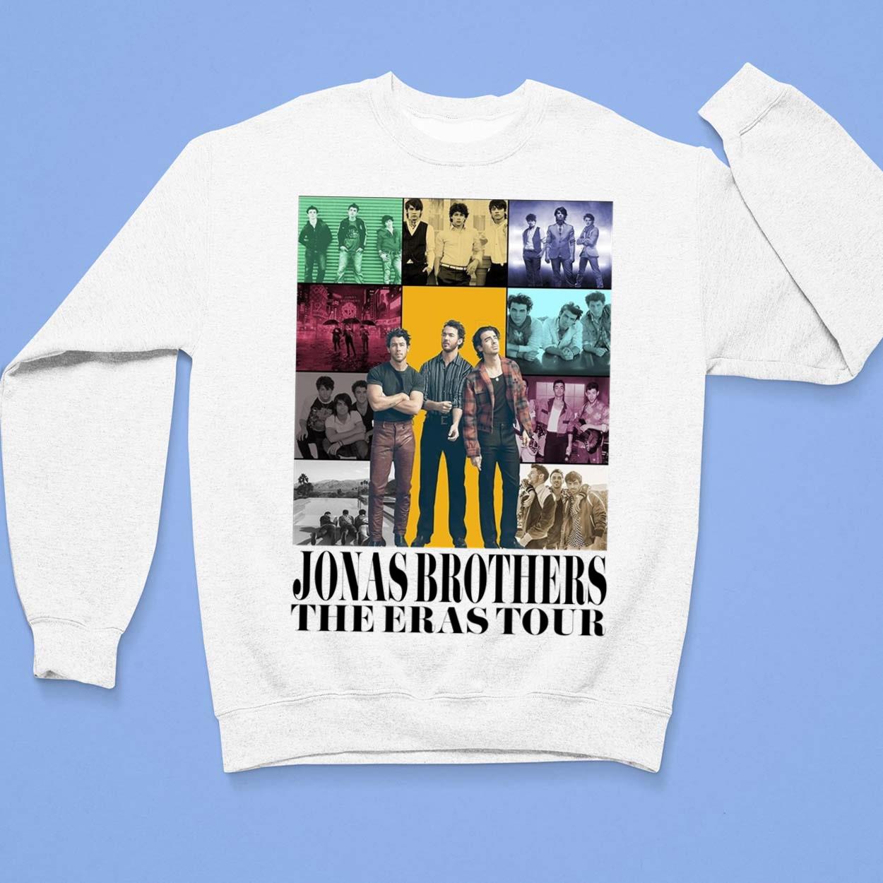 Jonas Brothers The Eras Tour Shirt, Hoodie, Sweatshirt, Women Tee