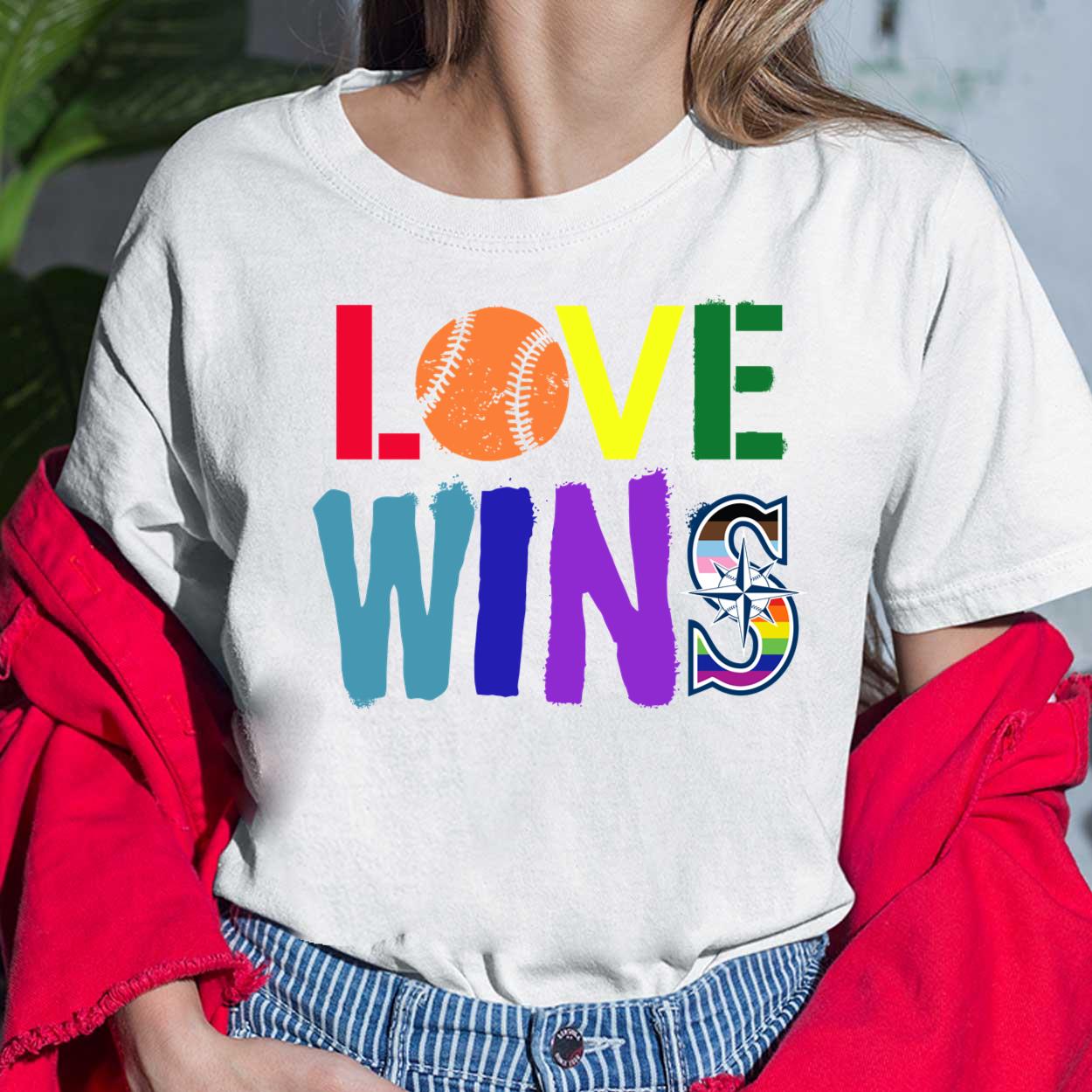 Julio Rodriguez Love Wins Pride LGBT Shirt, Hoodie, Sweatshirt, Women Tee -  Lelemoon