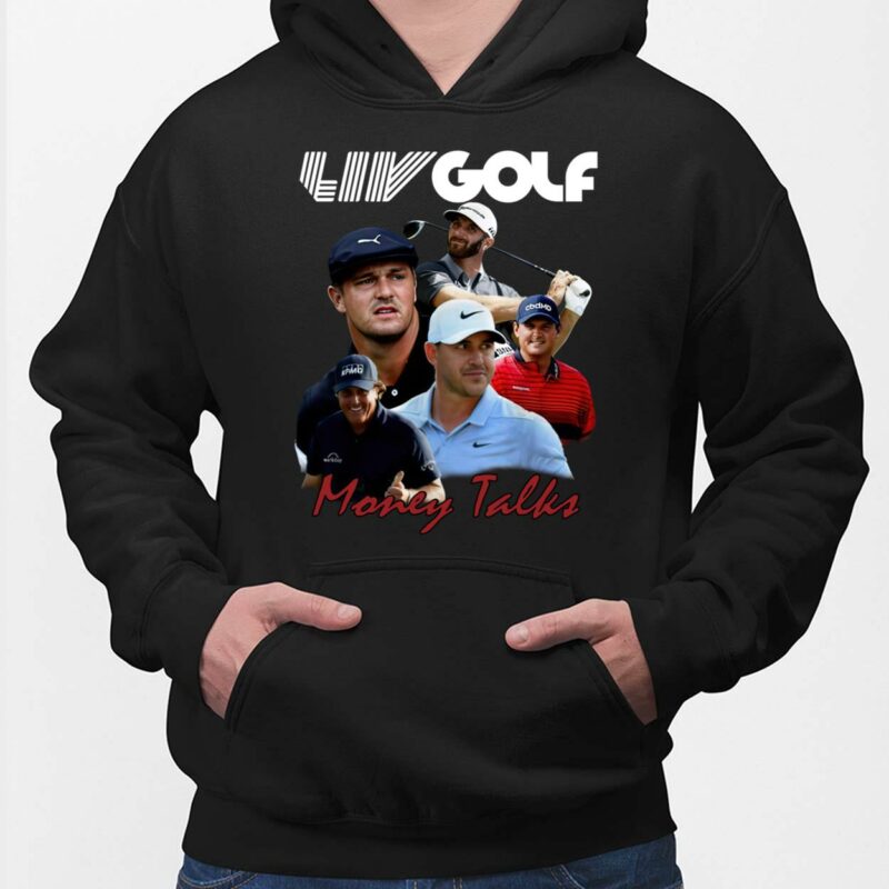 LIV Golf Villains Money Talks Dustin Johnson Shirt, Hoodie, Sweatshirt, Women Tee