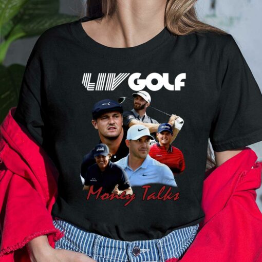 LIV Golf Villains Money Talks Dustin Johnson Shirt, Hoodie, Sweatshirt, Women Tee $19.95