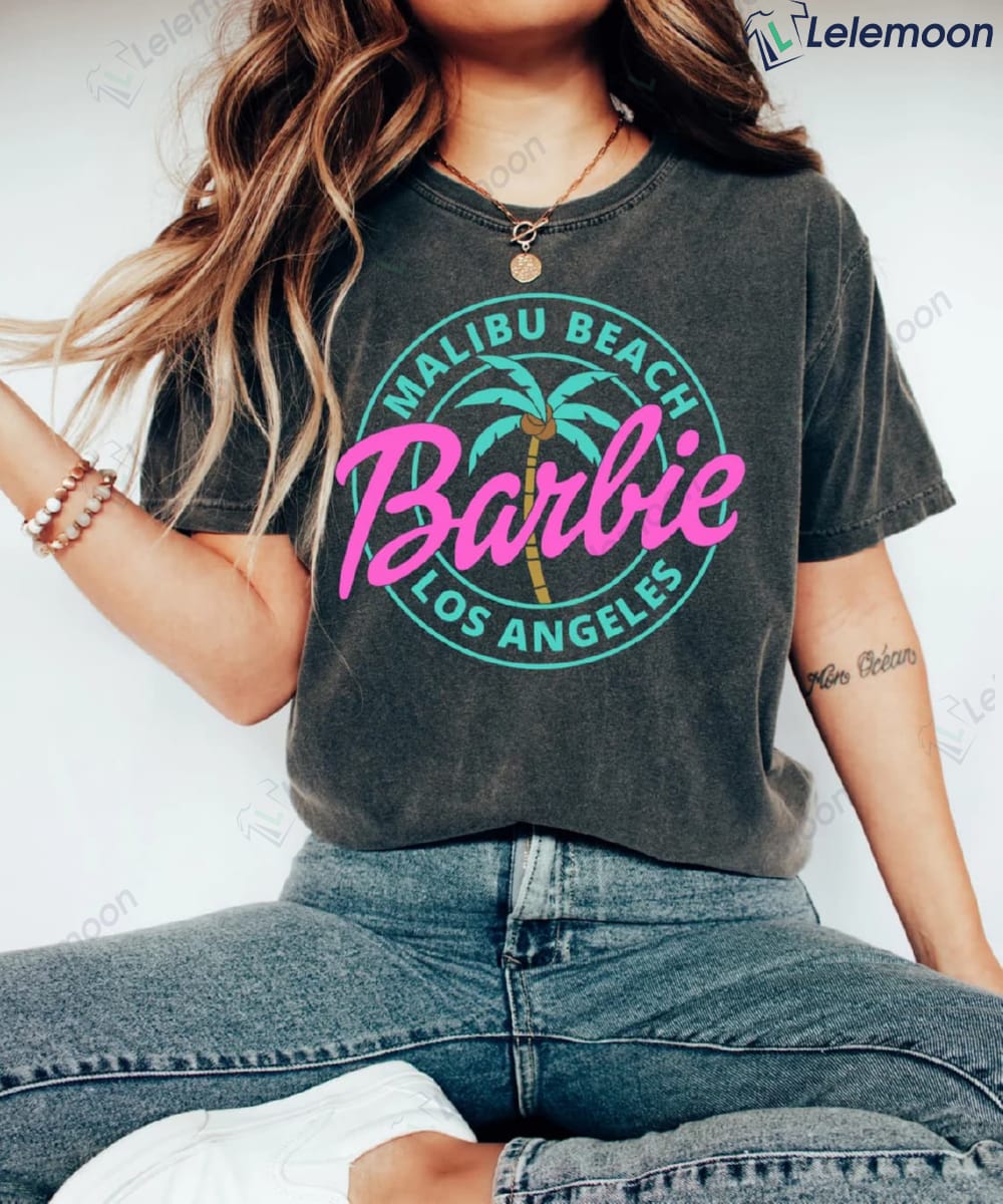 Los Angeles Barbie Malibu Beach Shirt - Lelemoon