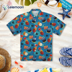 Miami Marlins 2023 Tropical Giveaway Hawaiian shirt