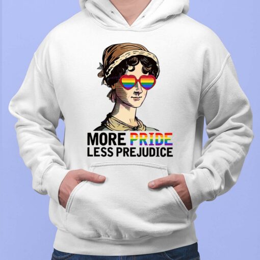 More Pride Less Prejudice Lgbt Shirt, Hoodie, Sweatshirt, Women Tee