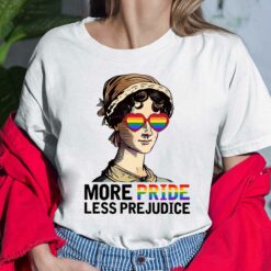 More Pride Less Prejudice Lgbt Shirt, Hoodie, Sweatshirt, Women Tee