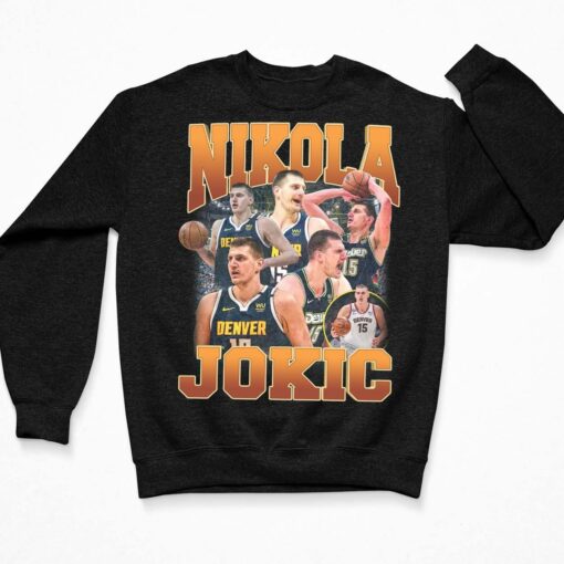 Nikola Jokic Vintage Retro Shirt, Hoodie, Sweatshirt, Women Tee $19.95