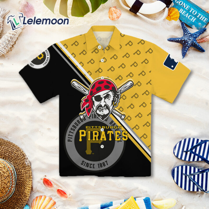 Pittsburgh Pirates Hawaiian Shirt - Lelemoon