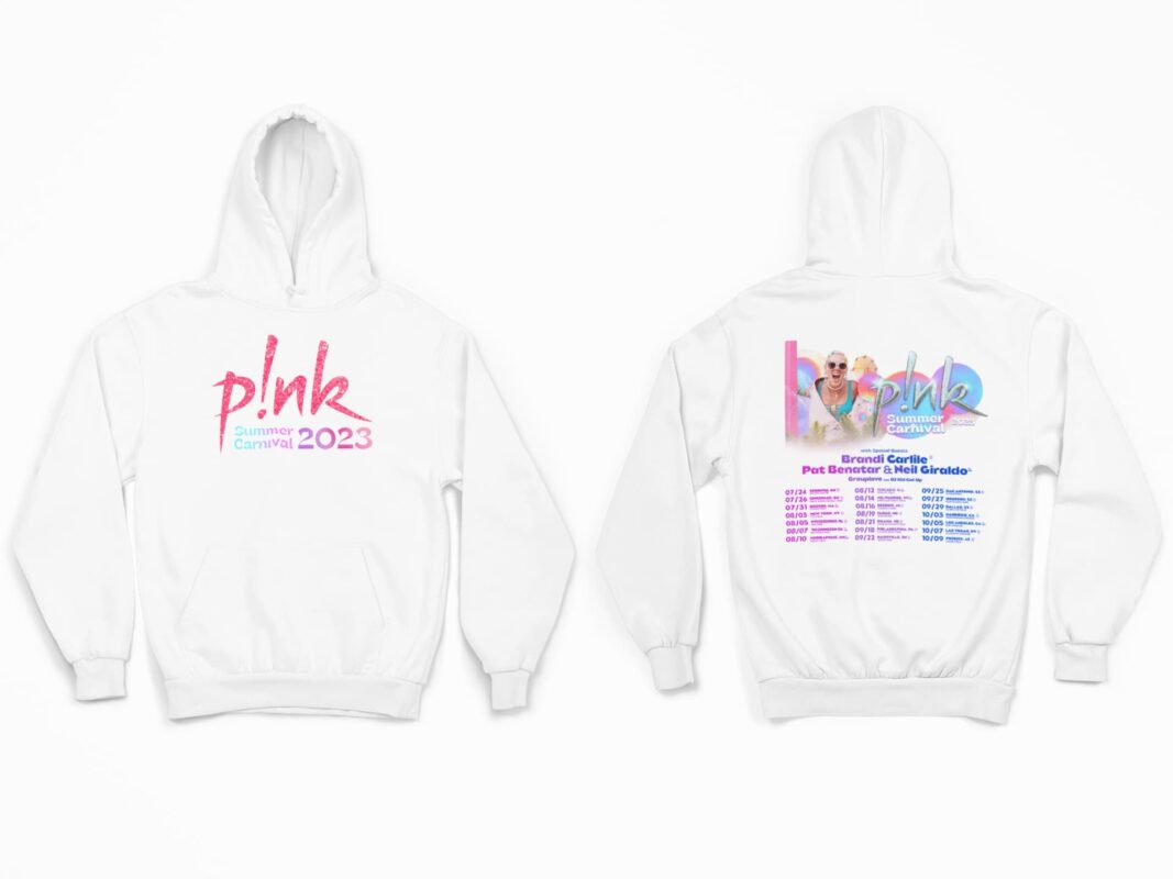 P!nk Pink Singer Summer Carnival 2023 Tour T-Shirt P!nk Pink Singer Summer Carnival 2023 Tour T-Shirt