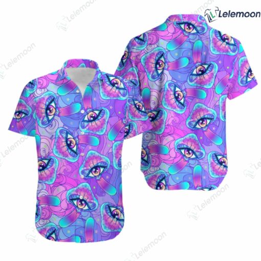 Psychedelic Hawaiian Shirt $36.95