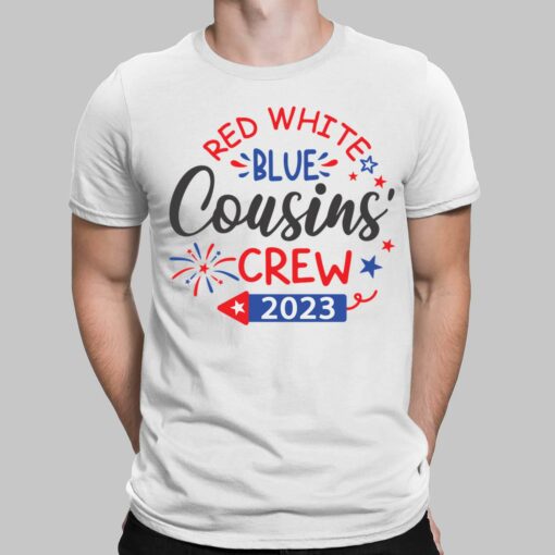 Red White Blue Cousins Crew 2023 Shirt, Hoodie, Sweatshirt, Women Tee