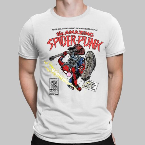 Retro The Amazing Spider Punk Shirt, Hoodie, Sweatshirt, Women Tee