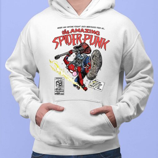 Retro The Amazing Spider Punk Shirt, Hoodie, Sweatshirt, Women Tee