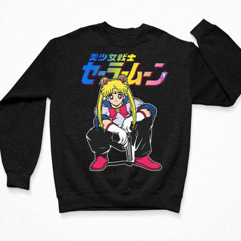 Sailor Moon Gangster Moon Gun Shirt, Hoodie, Sweatshirt, Women Tee Sailor Moon Gangster Moon Gun Shirt, Hoodie, Sweatshirt, Women Tee
