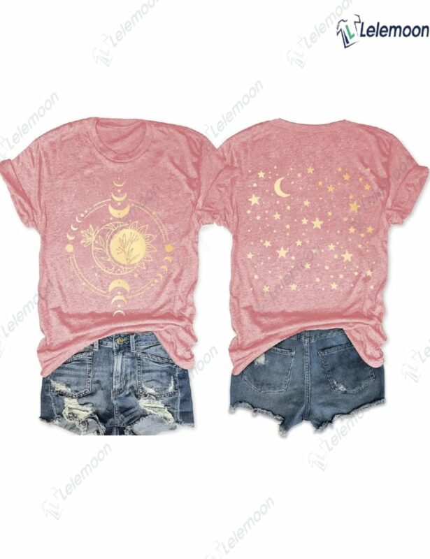 Shiny Mysterious Moon Phase Shirt Shiny Mysterious Moon Phase Shirt