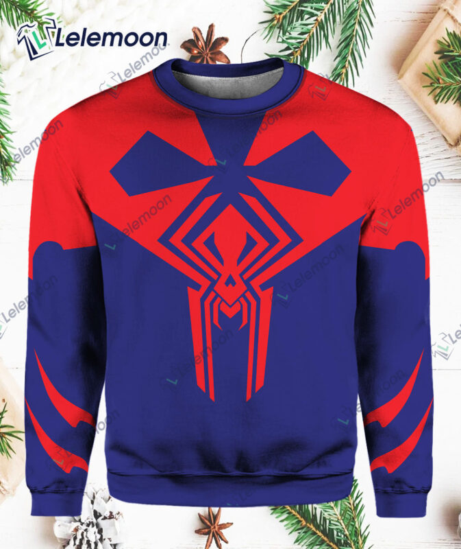 Across The Spider-Verse Spider-Man Sweatshirt, Long Sleeve Sweatshirt