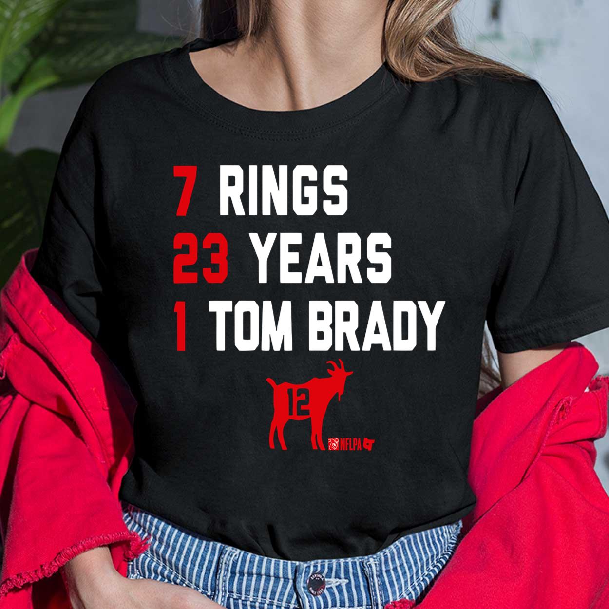 Tom Brady Goat List 2023 Shirt, Hoodie, Sweatshirt, Women Tee - Lelemoon