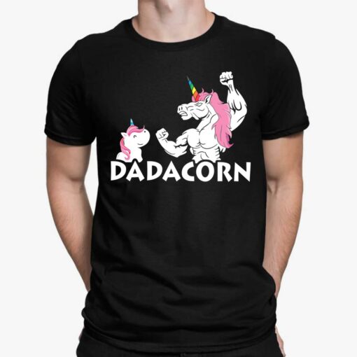 Unicorn Dad And Baby Dadacorn Shirt, Hoodie, Sweatshirt, Women Tee $19.95