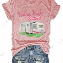 Vintage Camper Trailer Trash Barbie Shirt $19.95