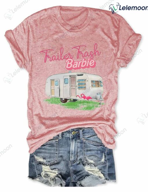 Vintage Camper Trailer Trash Barbie Shirt $19.95