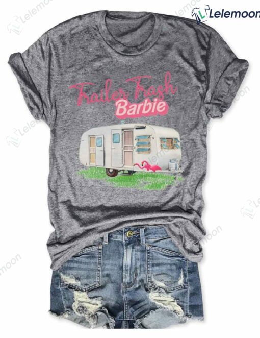Vintage Camper Trailer Trash Barbie Shirt $19.95