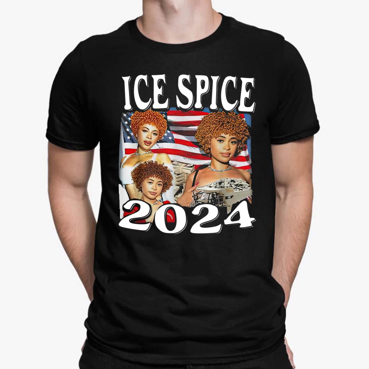 Vintage Ice Spice 2024 Shirt, Hoodie, Sweatshirt, Women Tee Lelemoon