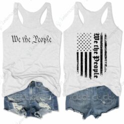 We The People 1776 American Flag Tank Top