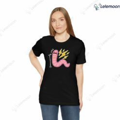 Worm With A Mustache Shirt