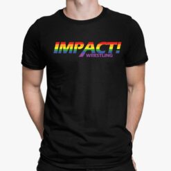 Pride LGBT Impact Wrestling t-shirt