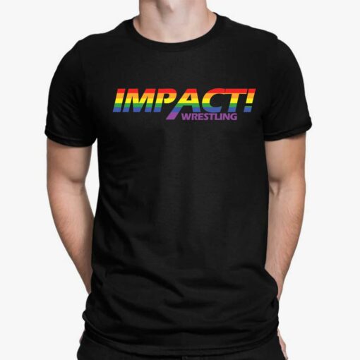 Pride LGBT Impact Wrestling t-shirt