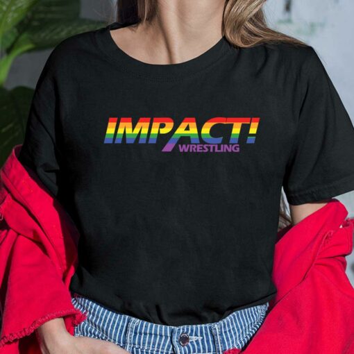 Pride LGBT Impact Wrestling t-shirt