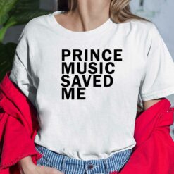 Prince music saved me shirt