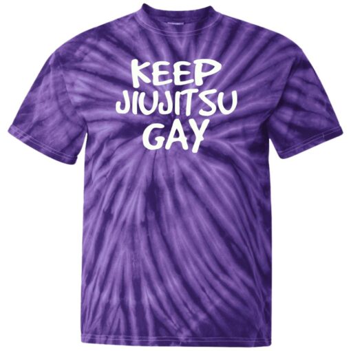 Keep Jiujitsu Gay Tie Dye Shirt $29.95