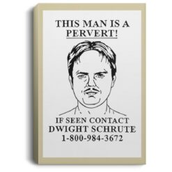 Jack Ryan Dwight Wanted Poster, Canvas $21.95