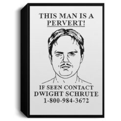 Jack Ryan Dwight Wanted Poster, Canvas $21.95