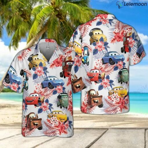 4th Of July Car Pixar Hawaiian Shirt $36.95