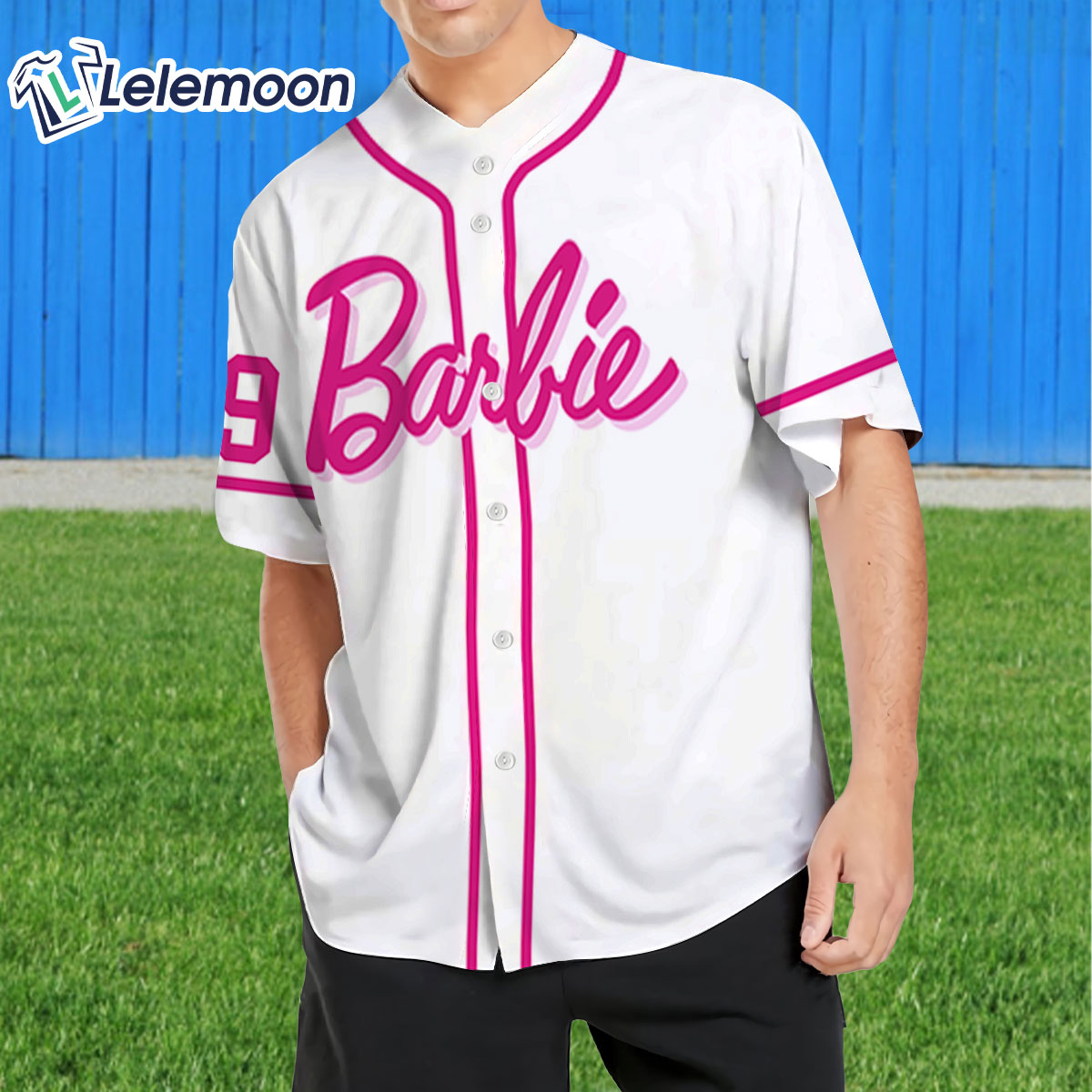 Barbie Come On Let's Go Party Baseball Jersey Shirt - Lelemoon