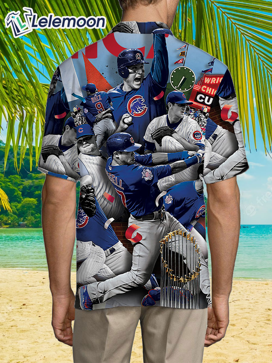 chicago cubs tropical shirt