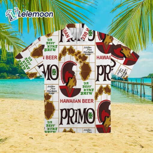 Holiday Primo Beer Aloha Hawaiian Shirt