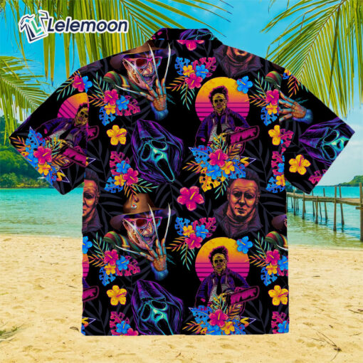 Vintage Horror Movies Hawaiian Shirt $36.95
