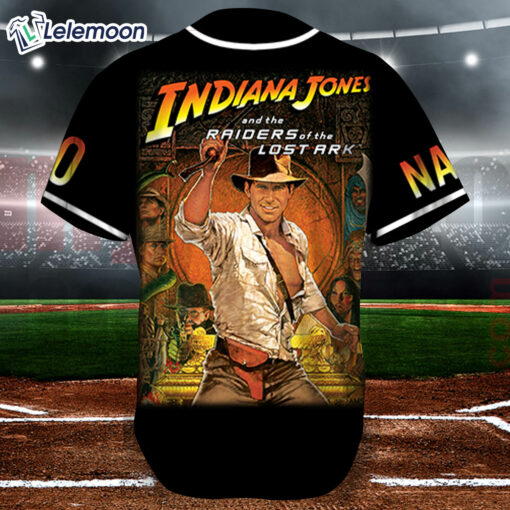 Indiana Jones Jersey Shirt, Indiana Jones Baseball Jersey Shirt $36.95
