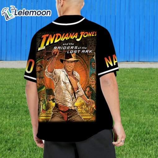 Indiana Jones Jersey Shirt, Indiana Jones Baseball Jersey Shirt $36.95