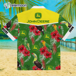 John Deere Parrot Hawaiian Shirt $36.95