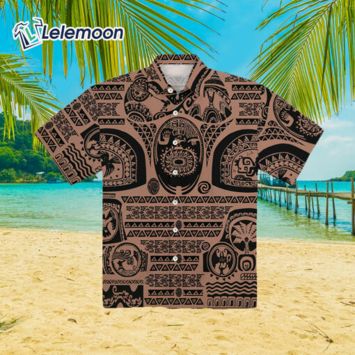  Maui Tattoos Inspired Hawaiian Shirt