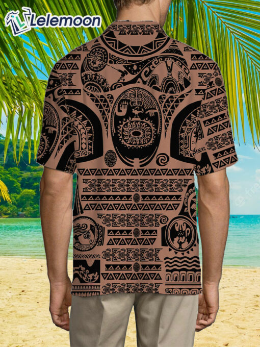 Maui Tattoos Inspired Hawaiian Shirt $36.95
