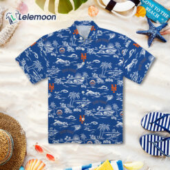 Mets Palm Tree Hawaiian Shirt