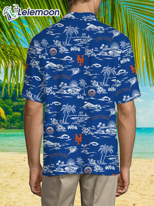 Mets Palm Tree Hawaiian Shirt $36.95