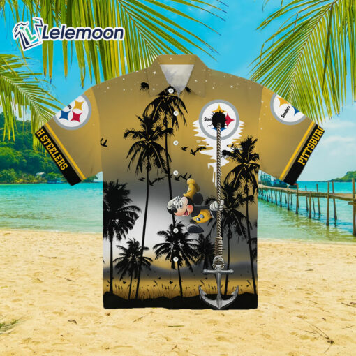 M*ck*y Pittsburgh Hawaiian Shirt $36.95
