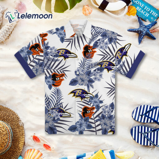 Ravens Orioles Hawaiian Shirt