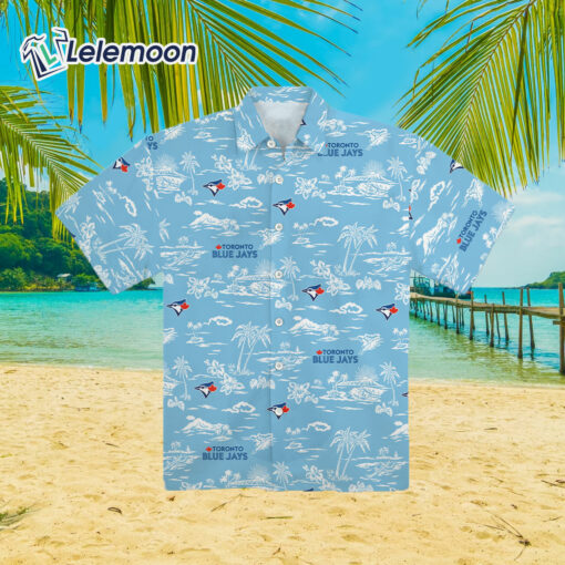 Toronto Blue Jays Palm Tree Hawaiian Shirt