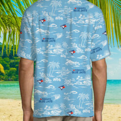 Toronto Blue Jays Palm Tree Hawaiian Shirt $36.95